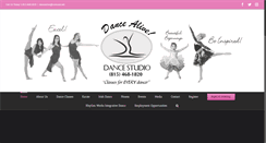 Desktop Screenshot of dancealivedancestudio.com